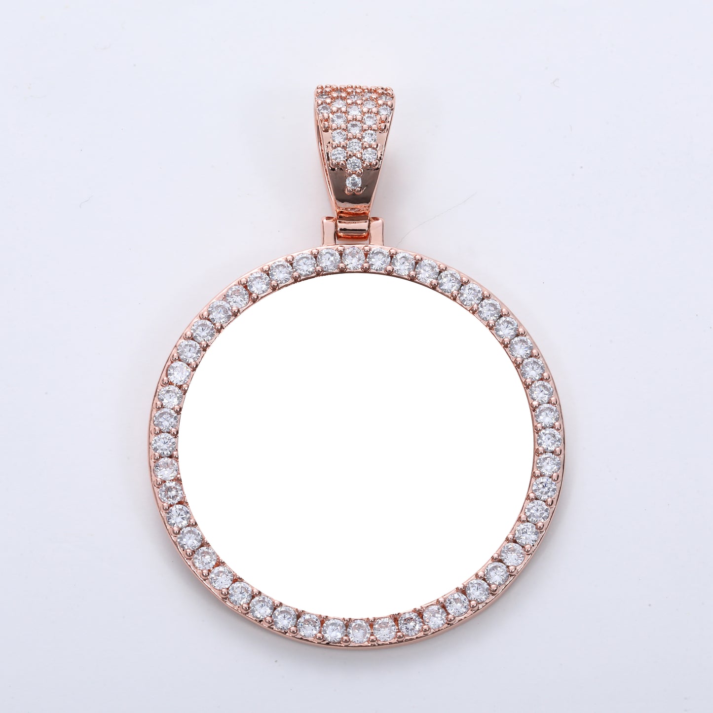 SMALL CIRCLE CUSTOM PICTURE PENDANT