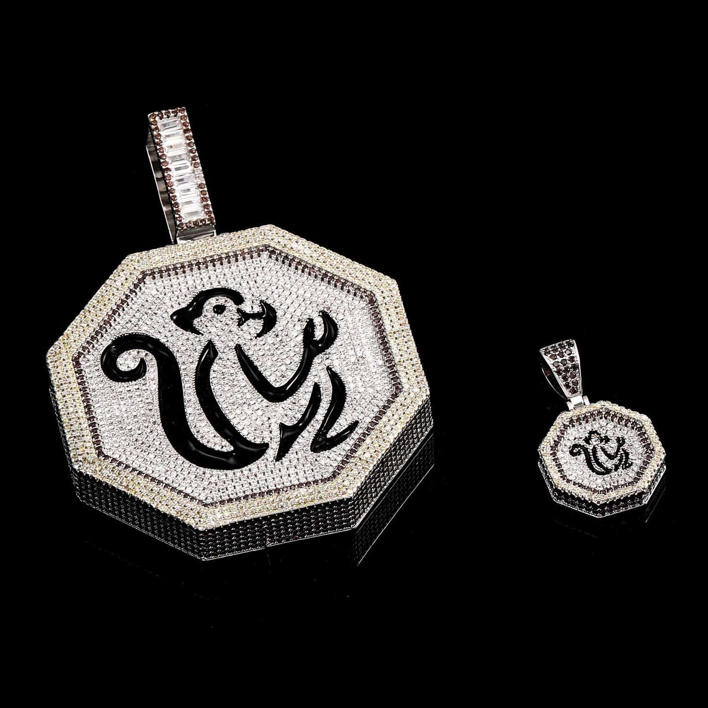 ICE WATER Twelve Chinese Zodiac Signs Card Pendant