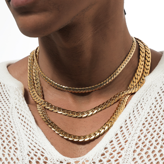 🎁 9.6MM CUBAN LINK CHAIN NECKLACE (100% off)