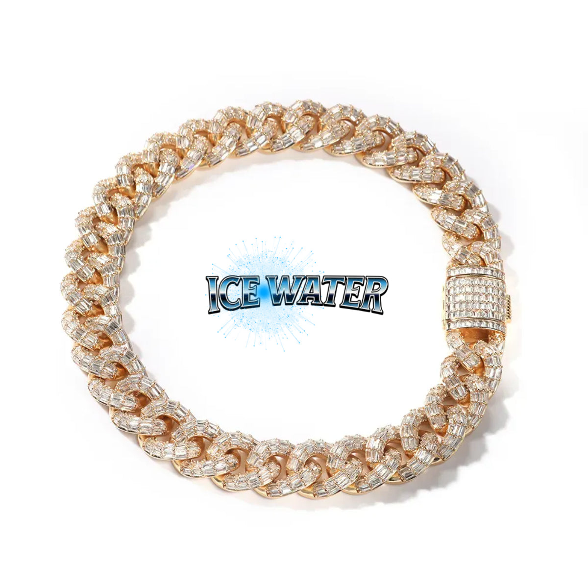 ICE WATER 20mm hip hop style cuban chain