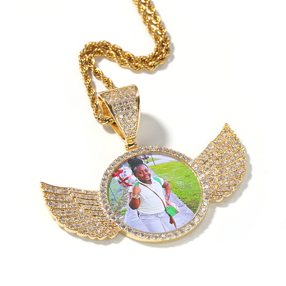 Customized picture pendant memory photo pendant