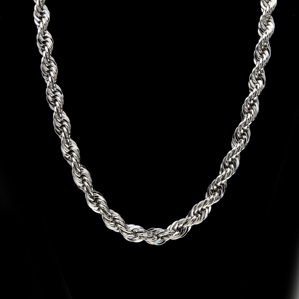 ICE WATER 10MM Heavy Rope Chain 30" Necklace