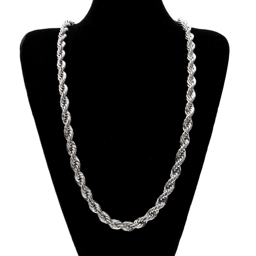 ICE WATER 10MM Heavy Rope Chain 30" Necklace