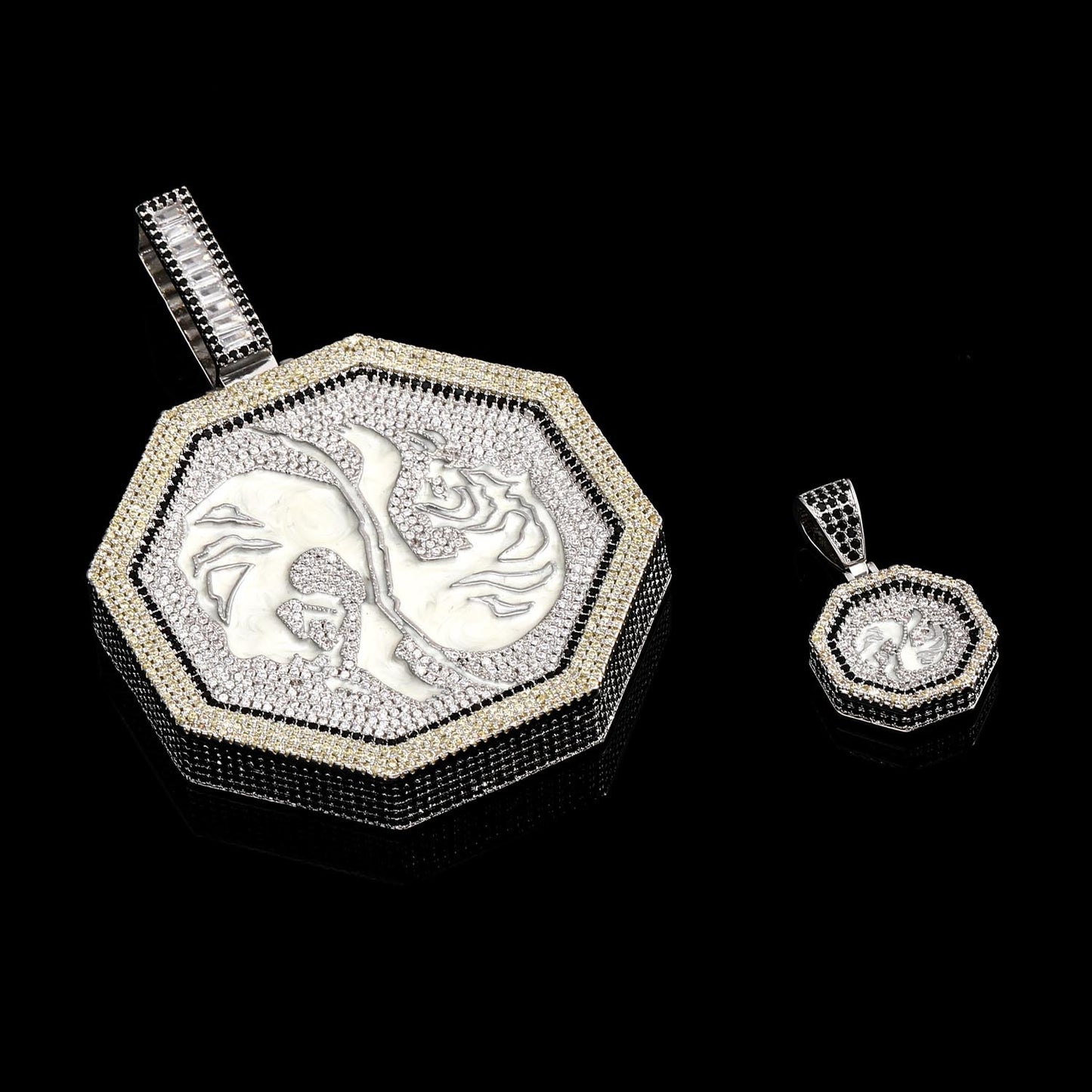 ICE WATER Twelve Chinese Zodiac Signs Card Pendant