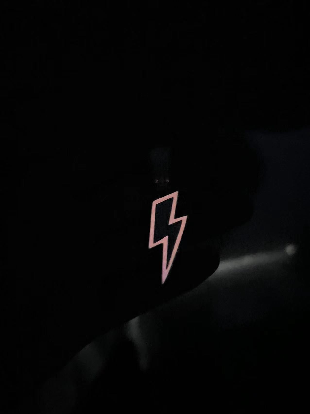 ICE WATER luminous Shiny Fashion Hip Hop Lightning Pendant