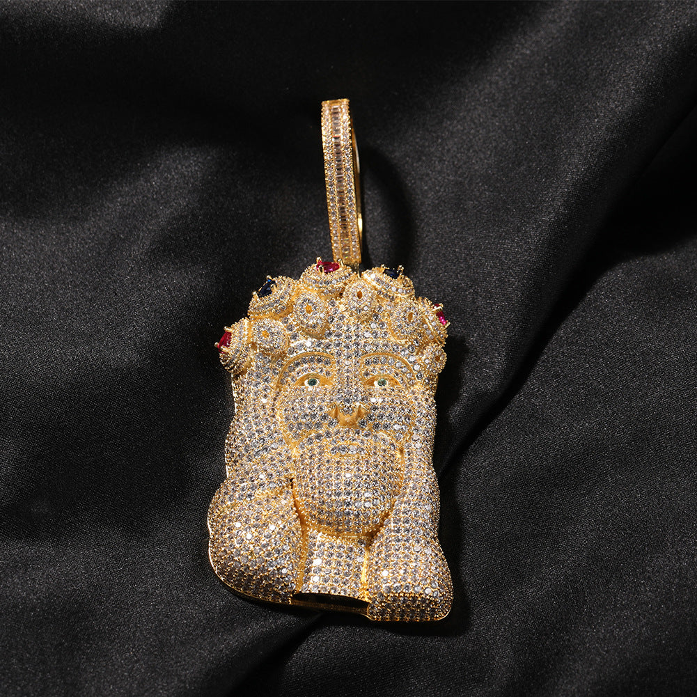 ICE WATER Large Jesus Piece Pendant