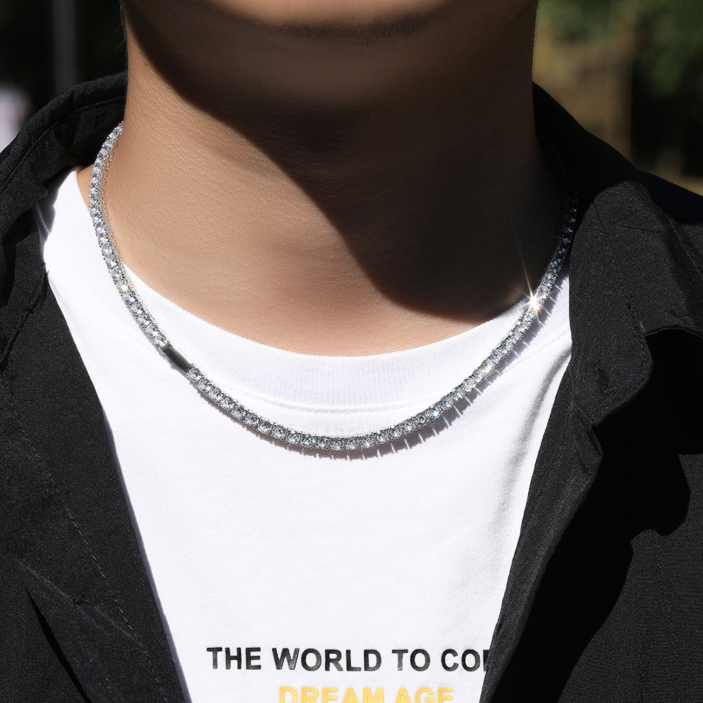 ICE WATER Tennis chain 4mm Hip-hop style