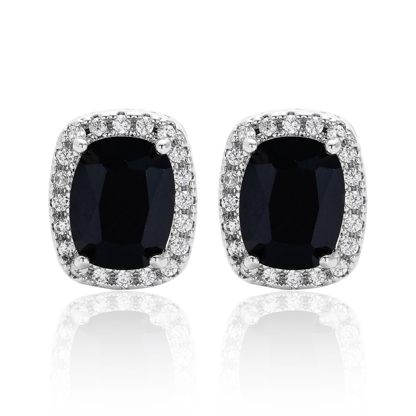 ICE WATER Unisex Earrings Zirconia