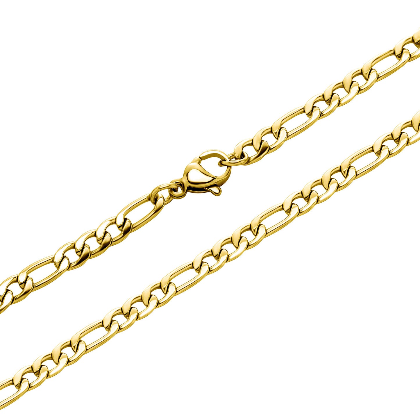 ICE WATER Hip Hop 7MM Figaro  Chain