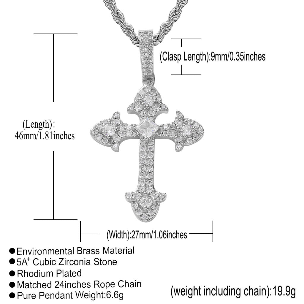 Cross Necklace Faith Pendant