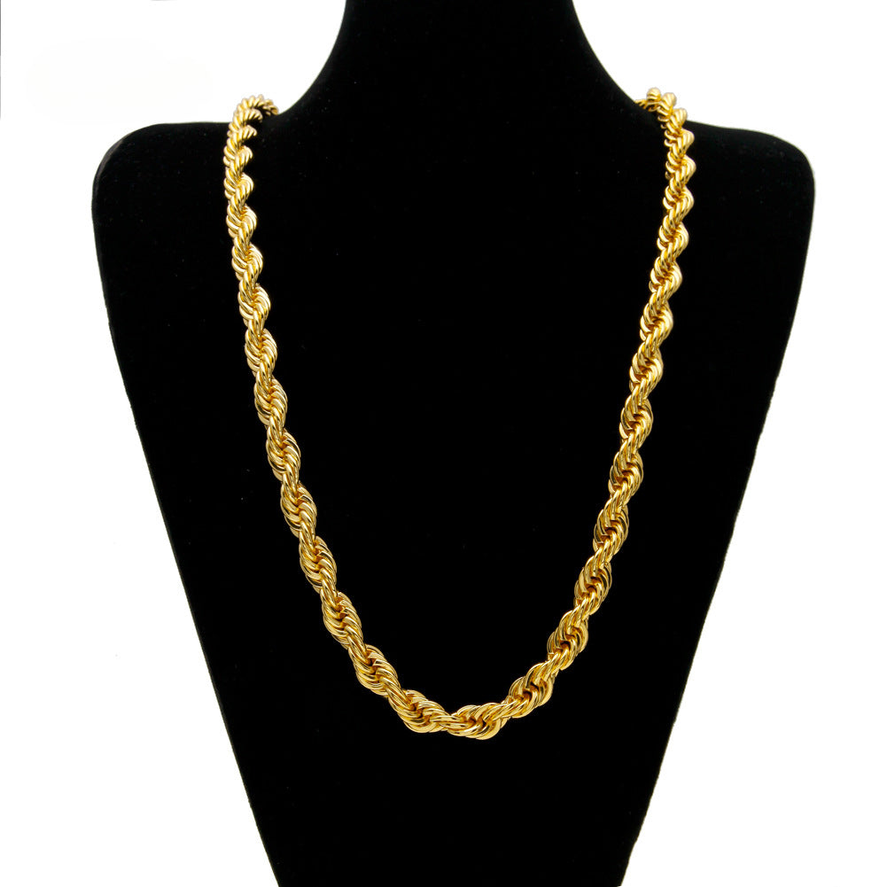 ICE WATER 10MM Heavy Rope Chain 30" Necklace